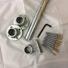 Wall to Wall Clothes Rail Kit -  "made to measure" - 4m